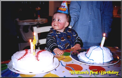 Williams 1st Birthday 2004